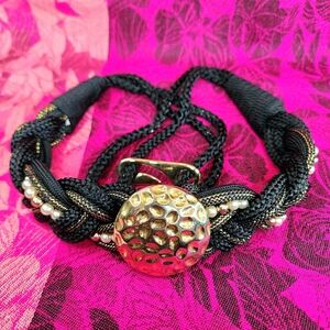 Vintage Braided Rope Belt. Excellent Used Condition.